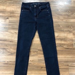 American Eagle high rise skinny jeans
